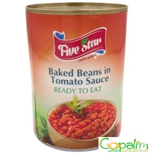 HARICOTS BLANC FIVE STARS 400GR