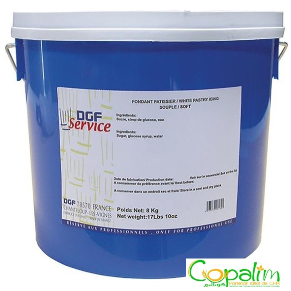 FONDANT PÂTISSIER DGF 8KG