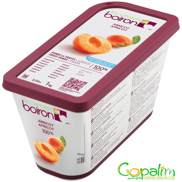 PURÉE D'ABRICOT SURGELÉE BOIRON 1KG