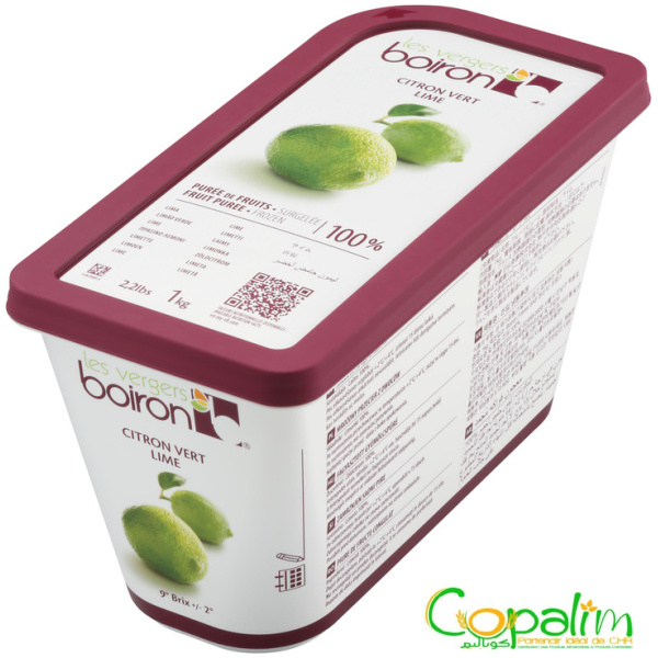 PURÉE DE CITRON VERT SURGELÉE BOIRON 1KG