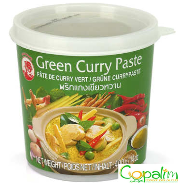 PÂTE DE CURRY VERT COCKBRAND 400GR
