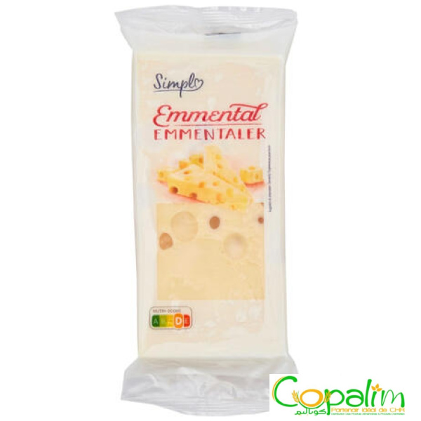 FROMAGE EMMENTAL BLOC SUISSE OR BLANC AU KG