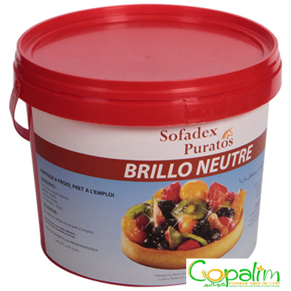 NAPPAGE NEUTRE BRILLO SOFADEX PURATOS 4.3KG