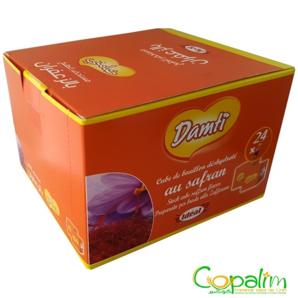 DAMTI SAVEUR SAFRAN PUR 24 SACHETS DE 10 CUBES 960GR