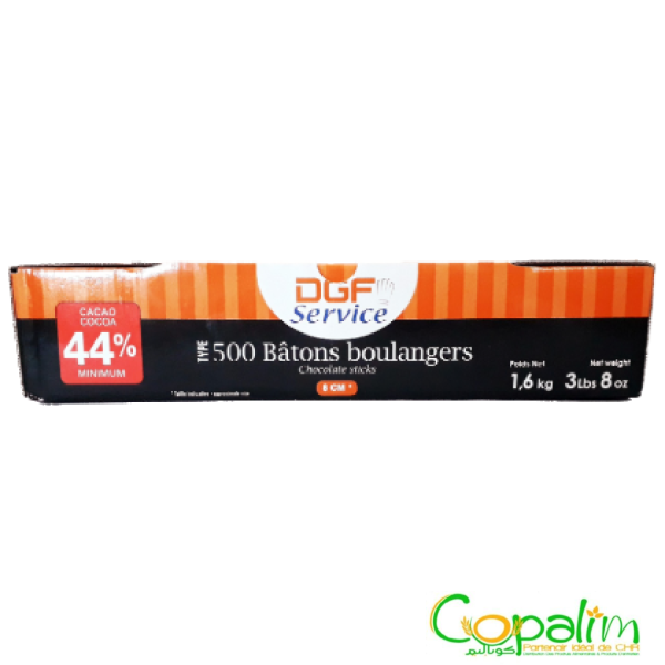 BÂTONS BOULANGERS 8CM 40% DGF 1.6KG