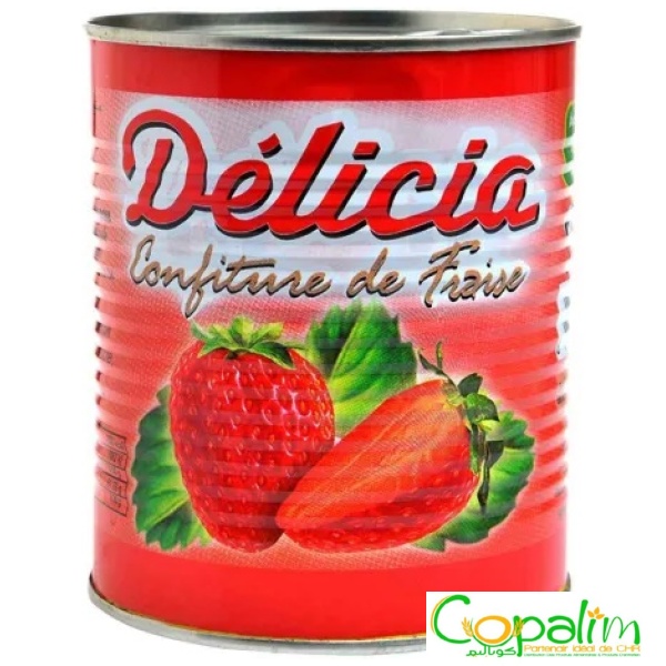 CONFITURE DE FRAISES DÉLICIA  1000GR