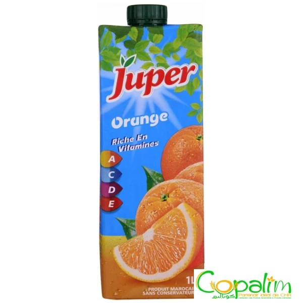 BOISSON AU JUS D'ORANGE JUPER 1L