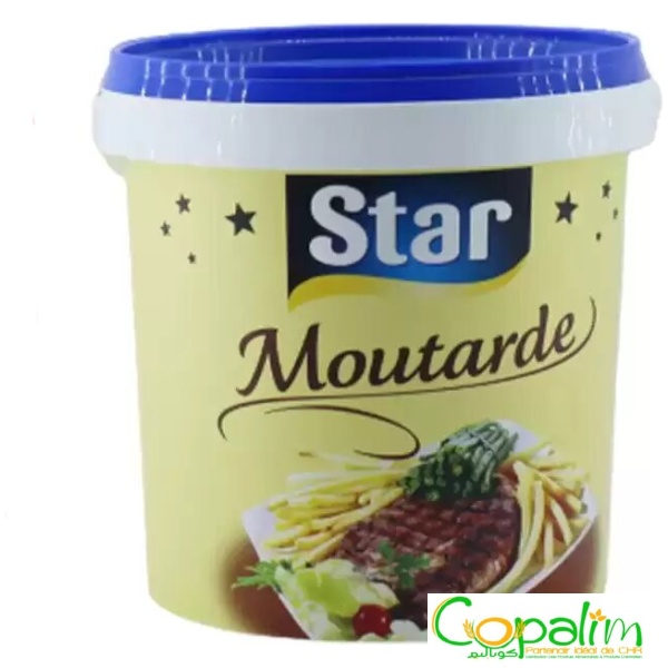 MOUTARDE DE DIJON STAR 1200GR