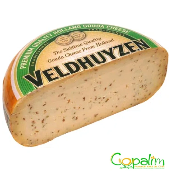 FROMAGE GOUDA CUMIN VELDHUYZEN AU KG
