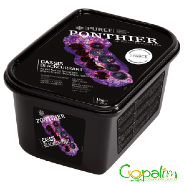 PURÉE DE CASSIS SURGELÉE PONTHIER 1KG