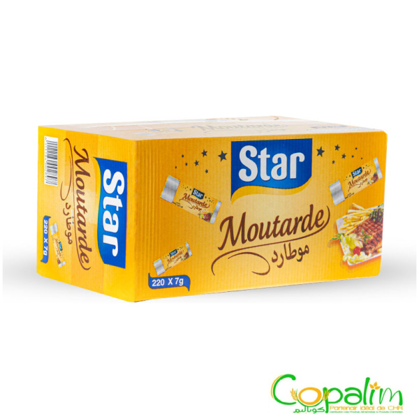 MOUTARDE STAR 220 SACHETS DE 7GR