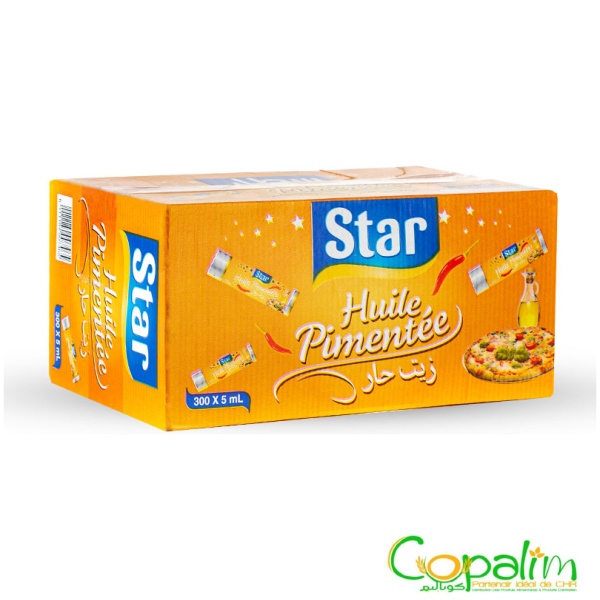 HUILE PIMENTÉE STAR 220 SACHETS DE 5ML
