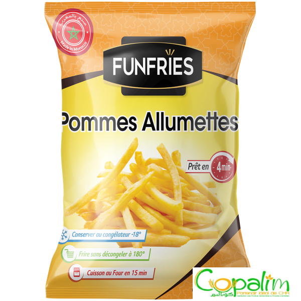 POMMES ALLUMETTES FUNFRIES 7/7 2.5KG