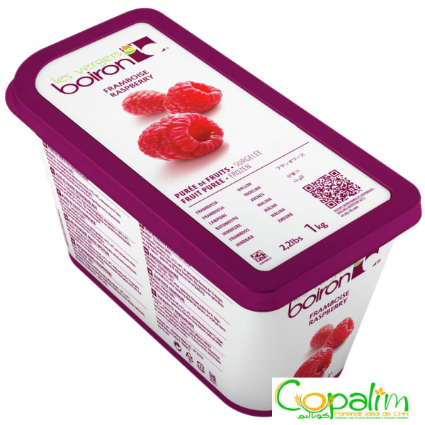 PURÉE DE FRAMBOISE SURGELÉE BOIRON 1KG