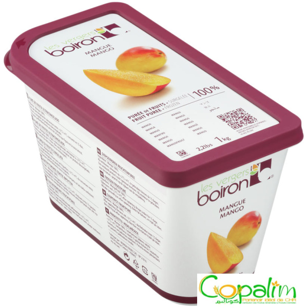 PURÉE DE MANGUE SURGELÉE BOIRON 1KG