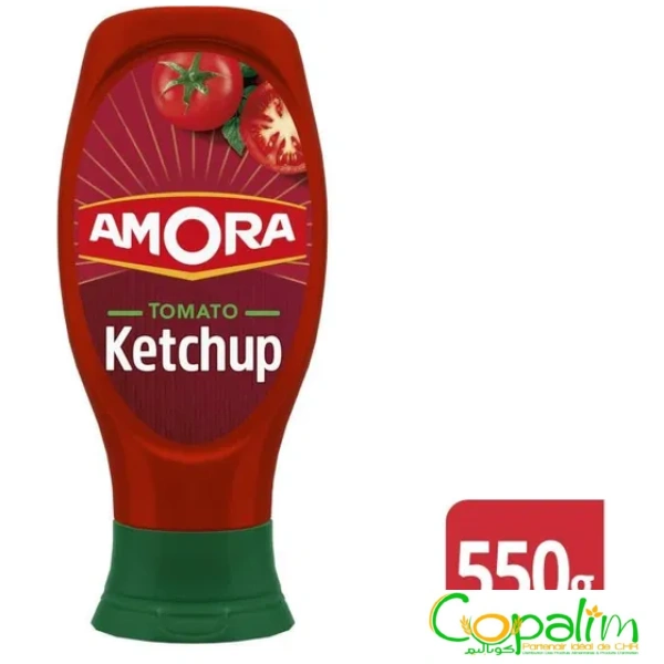 KETCHUP AMORA TOP DOWN 550GR