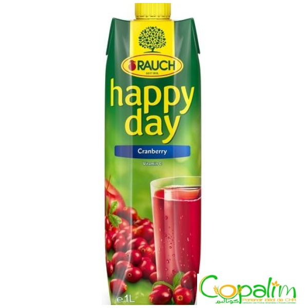 BOISSON AU JUS DE CRANBERRY RAUCH 1L