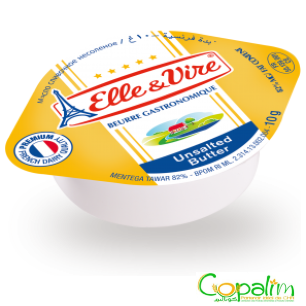 MICRO-BEURRIERS ELLE & VIRE DOUX 10GR