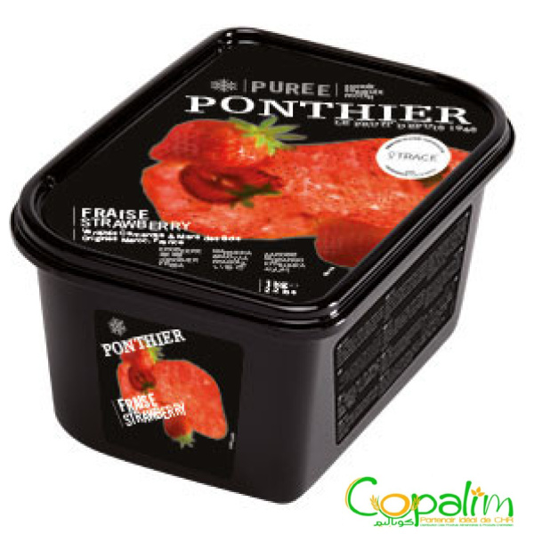 PURÉE DE FRAISE SURGELÉE FROTZ 1KG