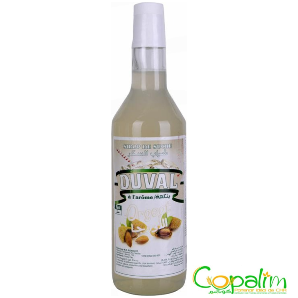 SIROP DE SUCRE A L’ARÔME ORGEAT DUVAL 75CL