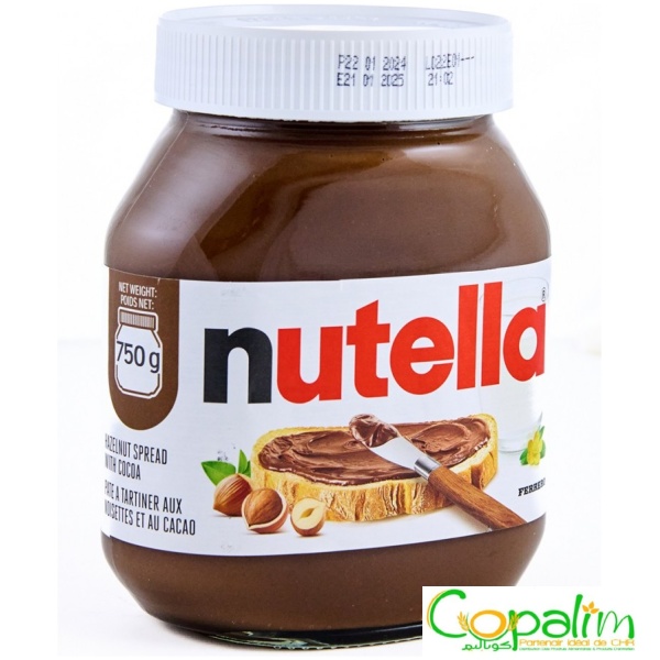 PÂTE À TARTINER AUX NOISETTES NUTELLA 750GR