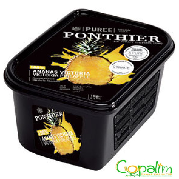 PURÉE D'ANANAS SURGELÉE PONTHIER 1KG